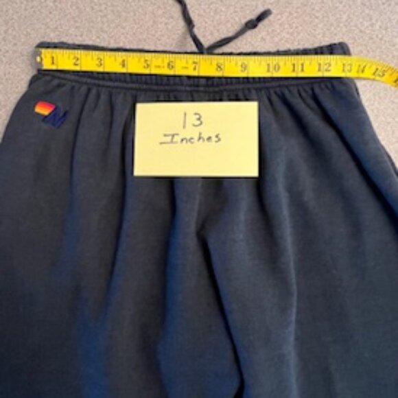 Aviator Nation Navy Joggers with Blue Stripes **XLarge** - Picture 5 of 7